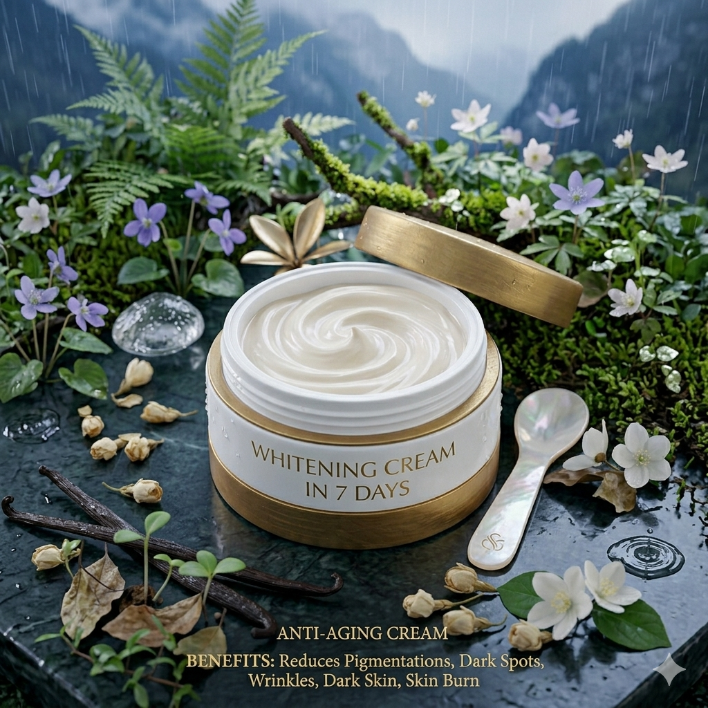 "QUWWAT" Organic Skin Whitening Cream ( 100% Gurranted Results )